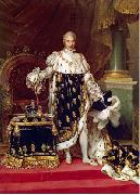 Portrait of the King Charles X of France in his coronation robes